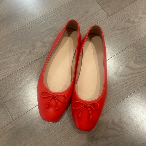 Cole Haan Daily CH Yara Soft Leather Ballet Flats - Picture 3 of 4